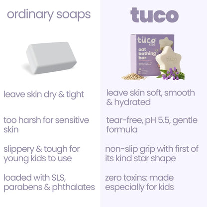 oat bathing bar pack of 2