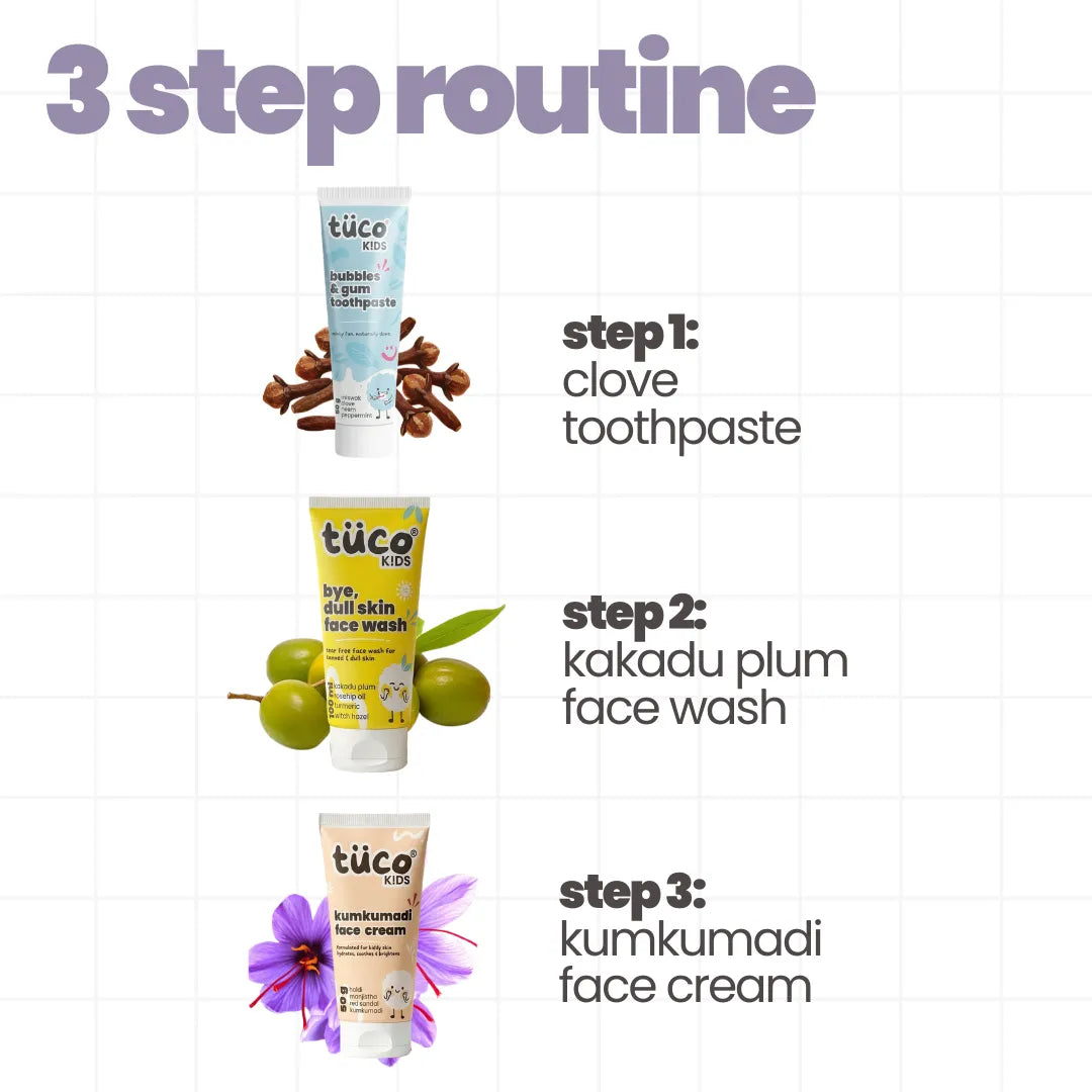 Kids Bedtime Skincare — Safe Natural Ingredients for Overnight Skin Repair | Tuco Kids