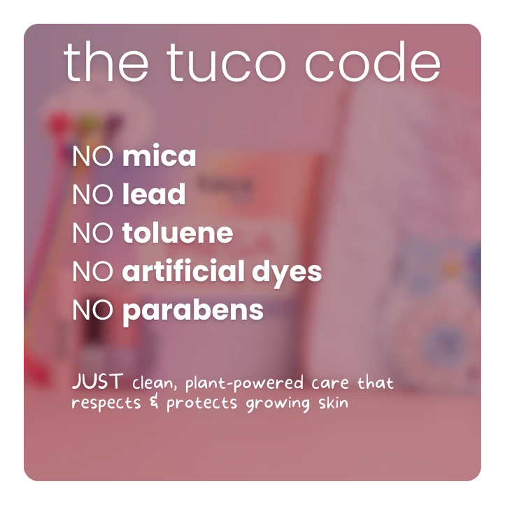 Super safe and natural products, free from toxins and harsh chemicals.