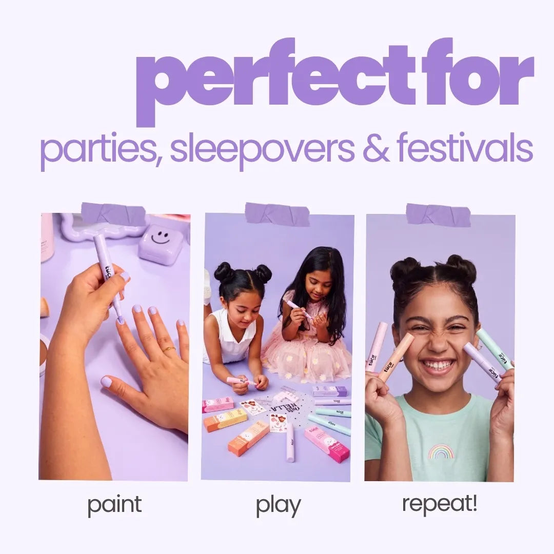 Nail Paint Brush Pen - Fairy Purple — perfect for parties and sleepovers | Tuco Kids