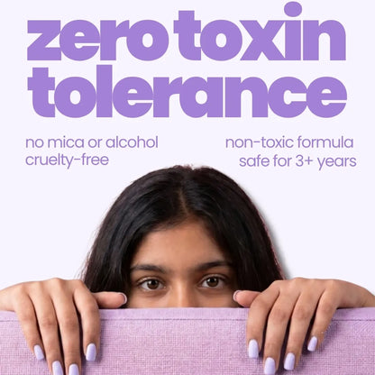 Nail Paint Brush Pen - Fairy Purple — zero toxin, non-toxic formula | Tuco Kids