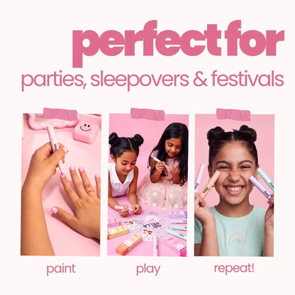 Nail Paint Brush Pen - Soft Pink — perfect for parties and sleepovers | Tuco Kids