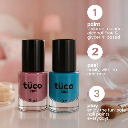 Nailed It - Festive Nail Paint (Pack of 2) — how to use | Tuco Kids