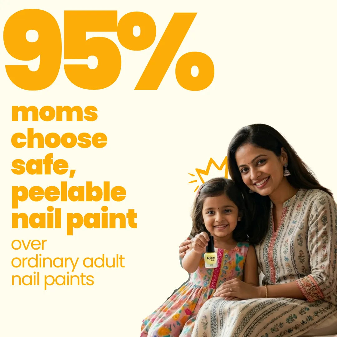 Nailed It - Yellow (5ml) — before and after results | Tuco Kids