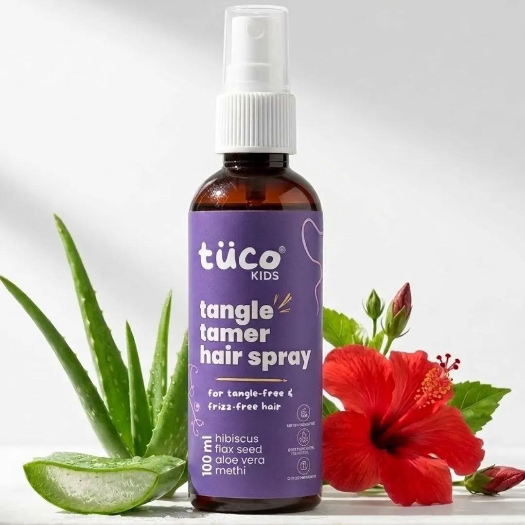 Natural Hair Detangler Spray For Kids 100ml | Tuco Kids