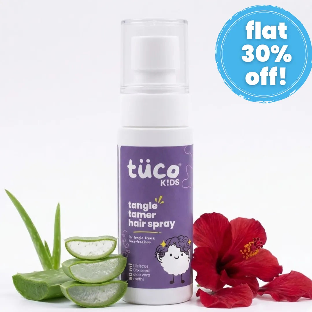 Natural Hair Detangler Spray For Kids! (50ml) — natural kids skincare | Tuco Kids