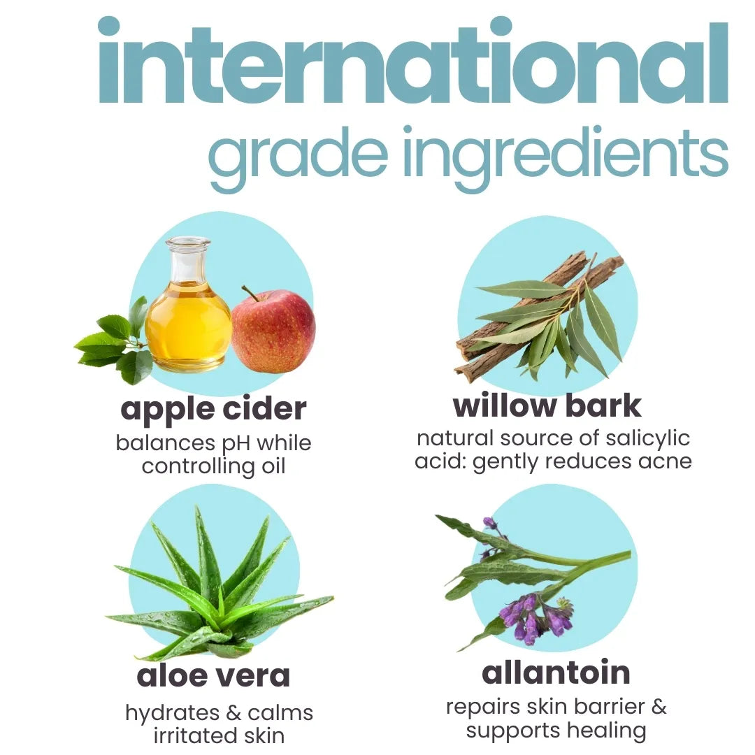 Non-greasy face Wash + Face Gel Combo — safe for kids ingredients | Tuco Kids