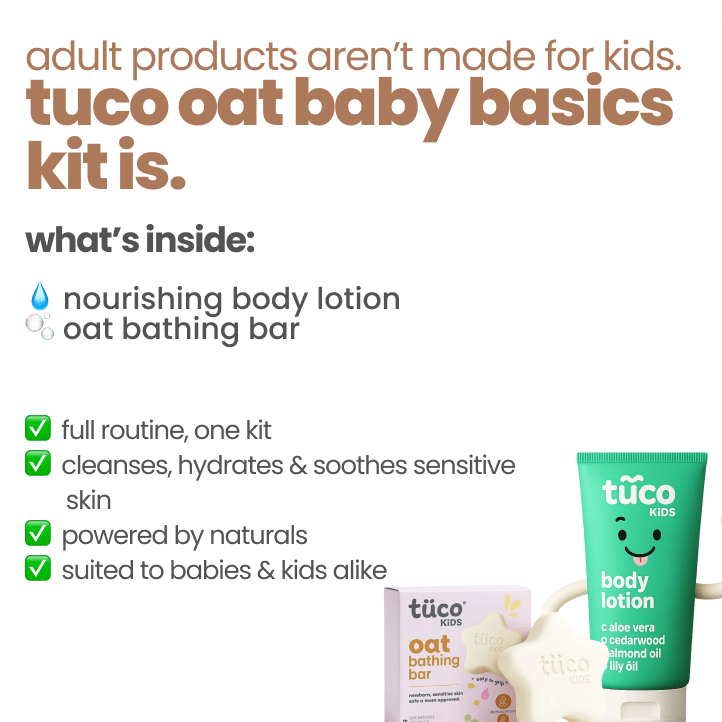 Oat Baby Basics — key ingredients | Tuco Kids