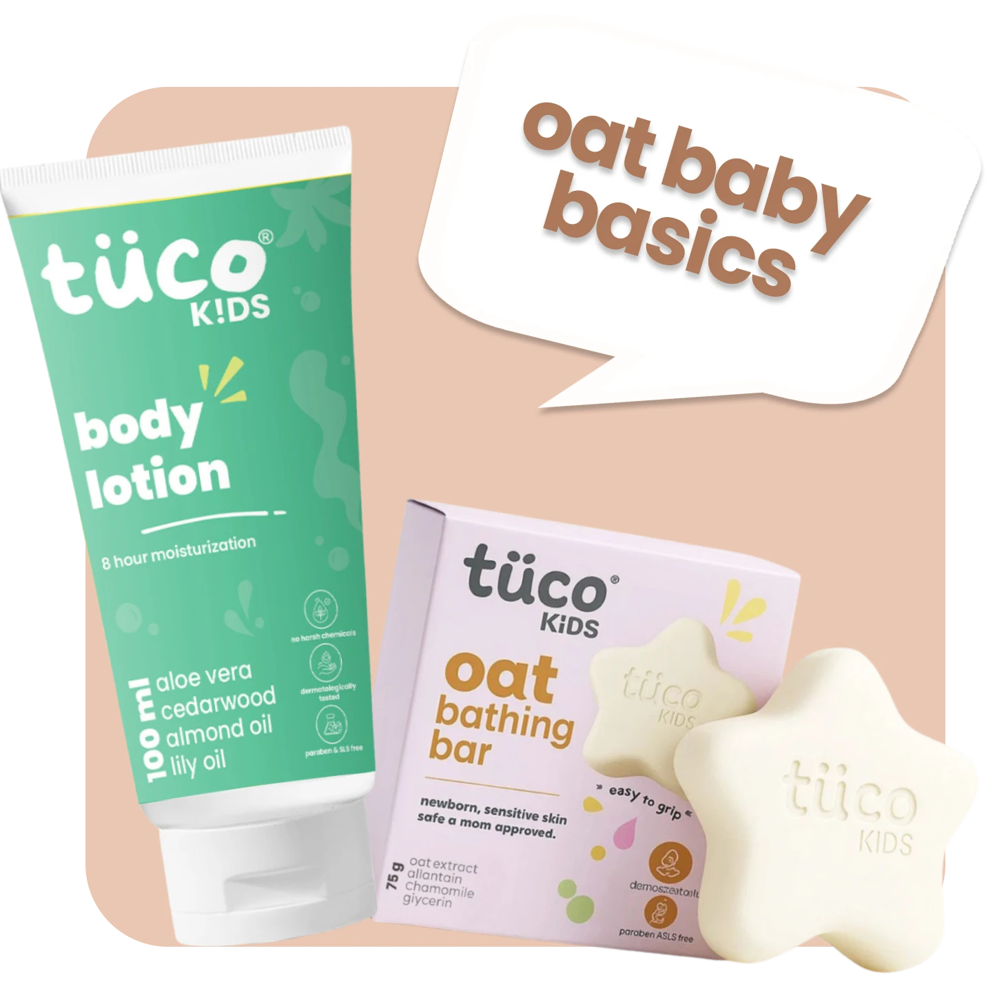 Oat Baby Basics — natural kids skincare | Tuco Kids