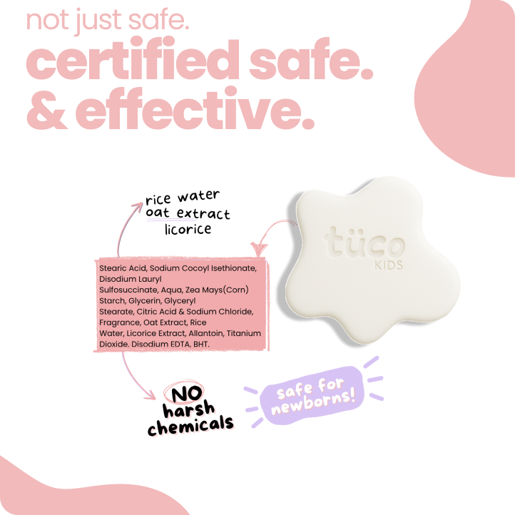 Oat Bathing Bar - dermatologist tested kids skincare