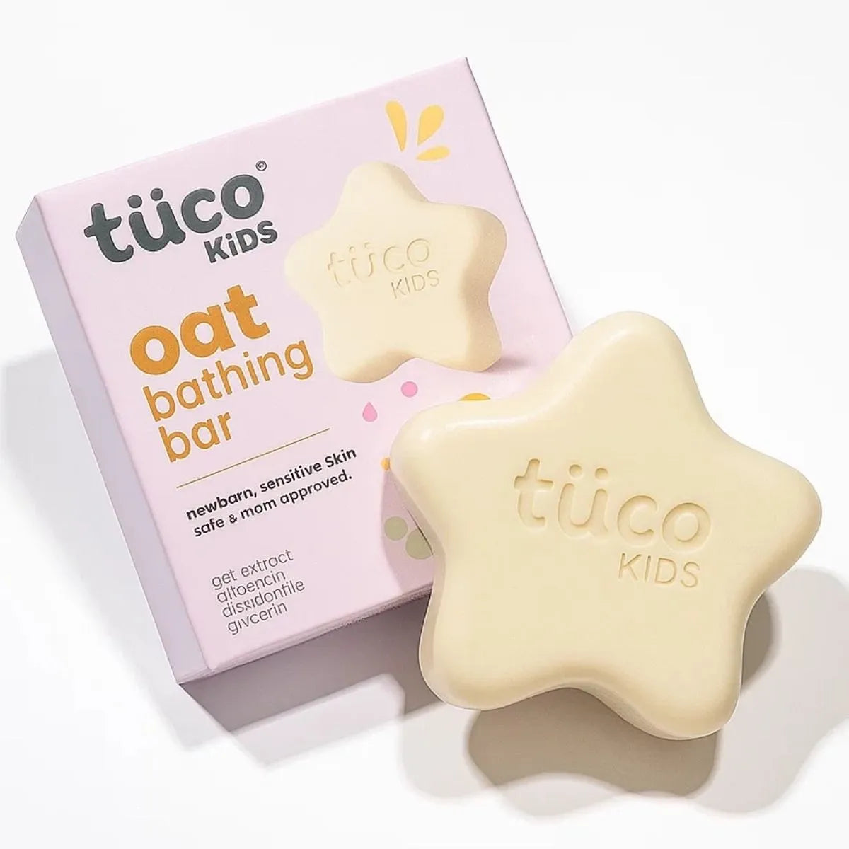 oat bathing bar pack of 4 — natural kids skincare | Tuco Kids