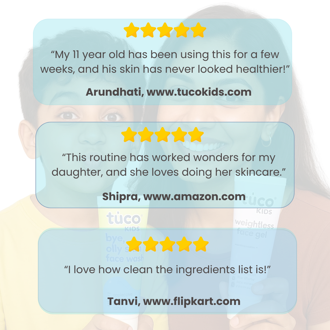 Non-greasy face Wash + Face Gel Combo