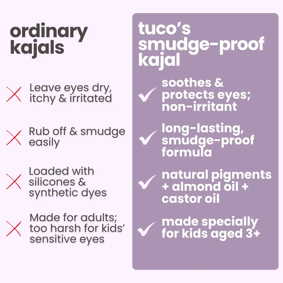 Tuco Kids Organic Kajal - chemical free