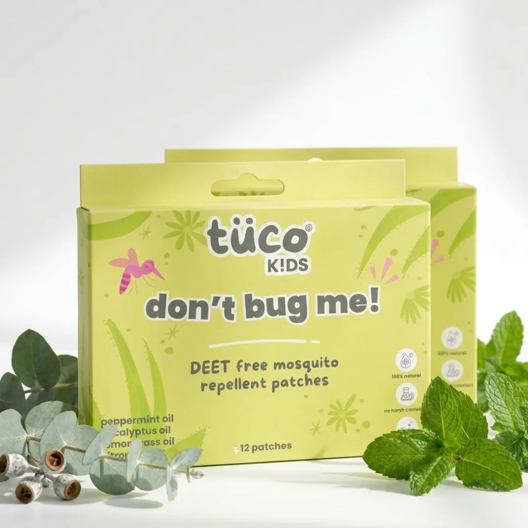 Safe Mosquito Repellent Patches for Kids (Pack of 2 - 24 patches)