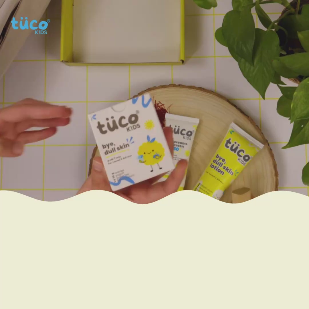 Bye Dull Skin Handmade Soap for Kids – product video | Tuco Kids
