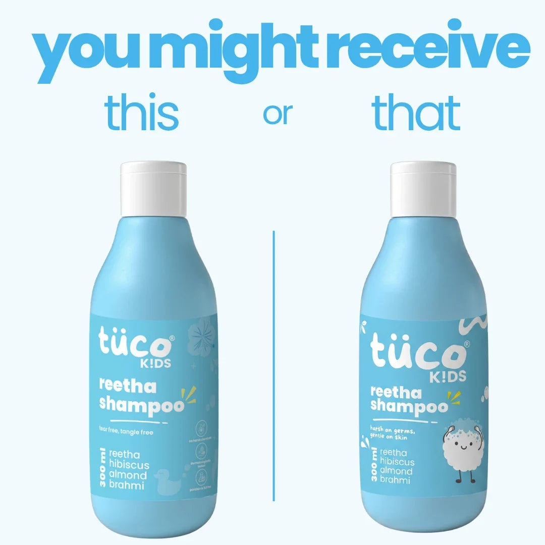 Natural Reetha Shampoo for Kids 300ml, Pack of 2 — product image 7 | Tuco Kids