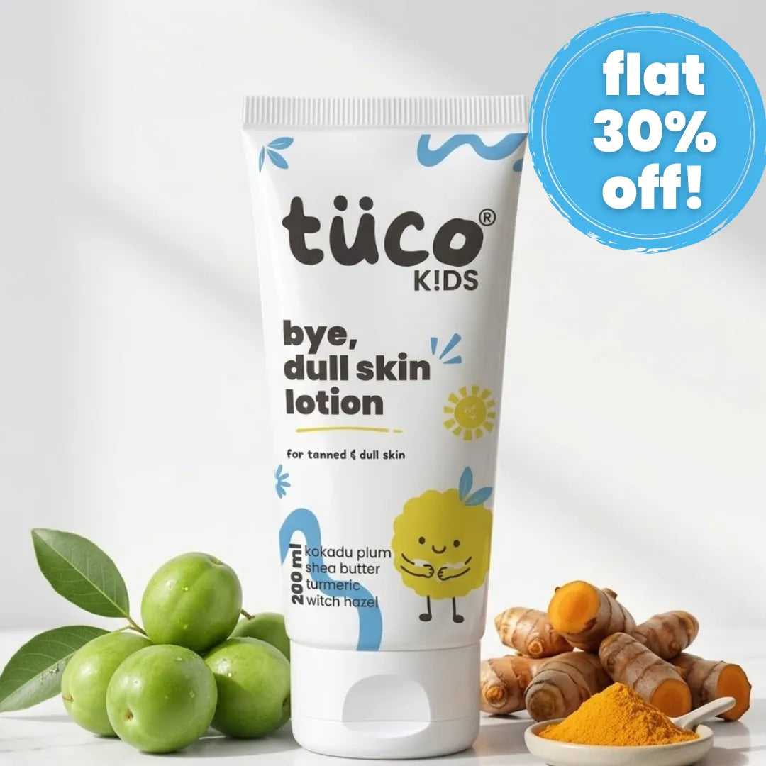 Bye, Dull Skin Body Lotion for Kids (200ml) — natural kids skincare | Tuco Kids