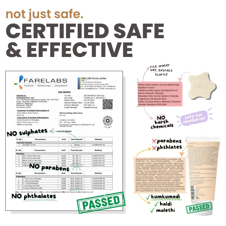 Proven safe and effective for kids. Clinically tested. 