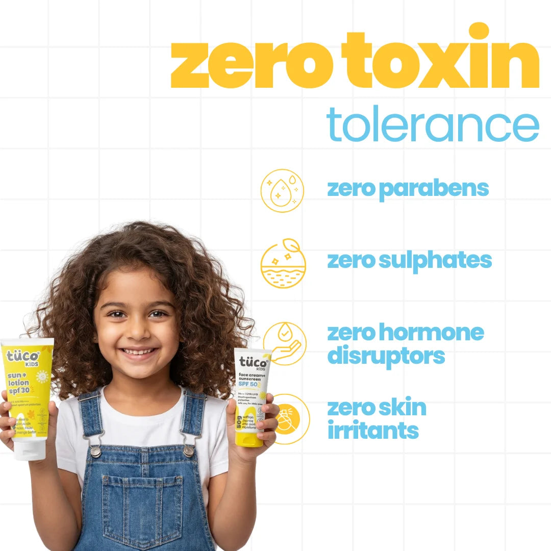 Tuco Kids SPF 50 Face Cream and Body Lotion – derm-tested sun protection for sensitive skin