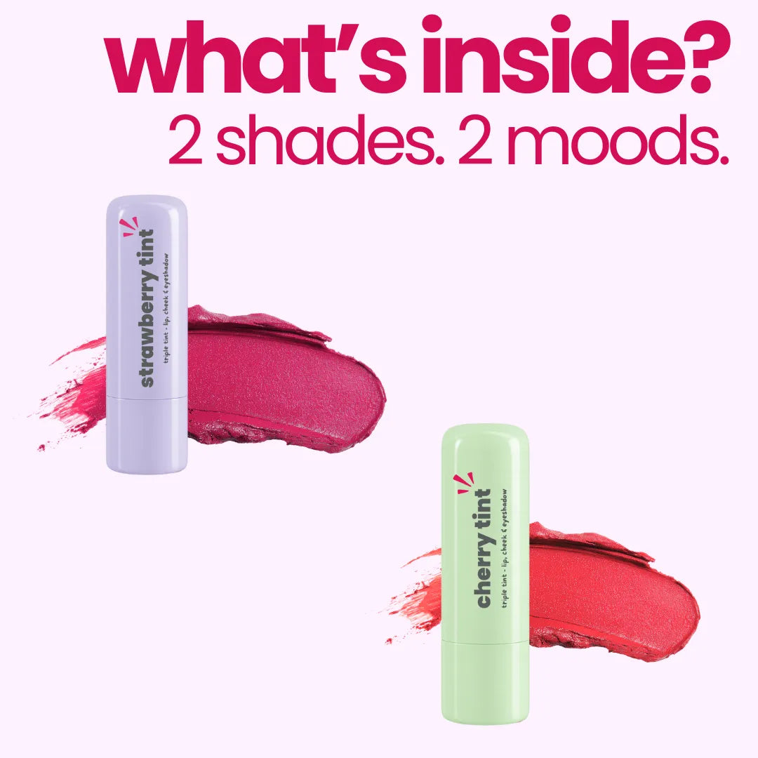 Strawberry & Cherry Lip Tints