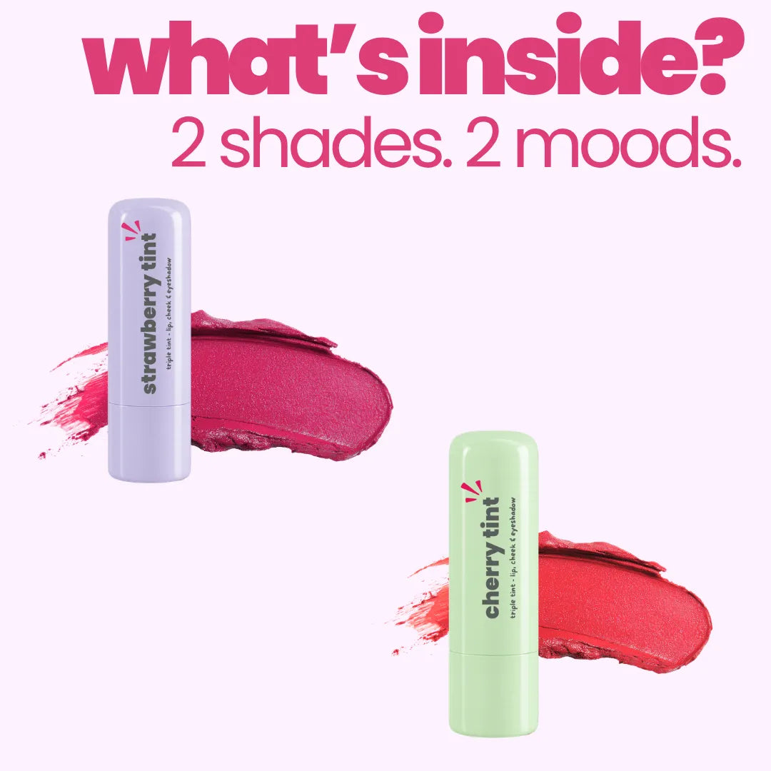 Strawberry & Cherry Lip Tints