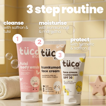 Tuco Kids Summer Skincare Kit — Sun Protection & Hydration for Kids | Tuco Kids