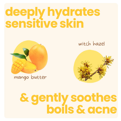 Tuco Kids Sun Plus Lotion SPF 30 - deeply hydrates sensitive skin with mango butter and witch hazel, gently soothes boils and acne in children