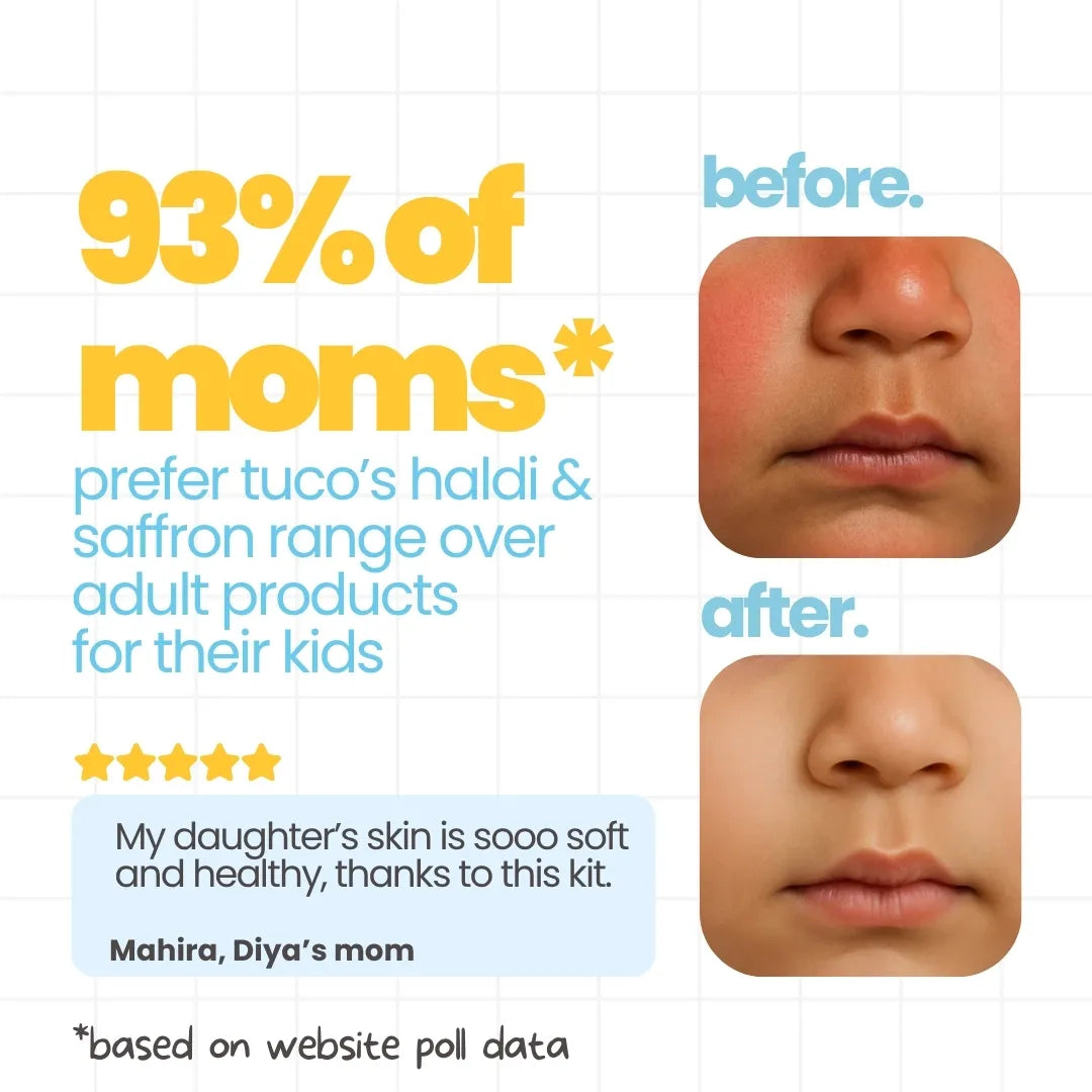 Tuco Kids Tan Removal Kit - preferred by 93% of Indian moms