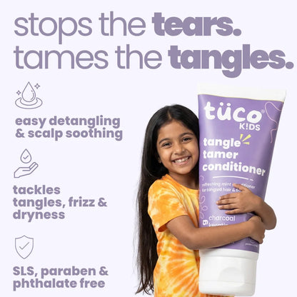 Tangle Tamer Conditioner. (50g) — key ingredients | Tuco Kids
