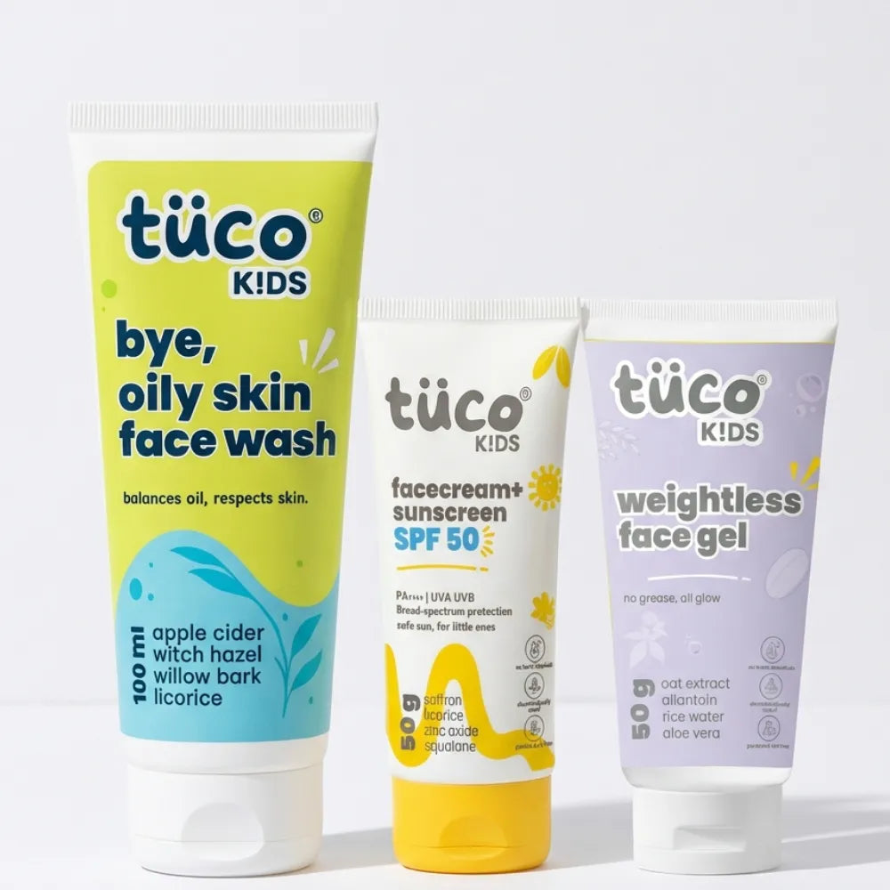 The Acne & Oily Skin Regimen — natural kids skincare | Tuco Kids