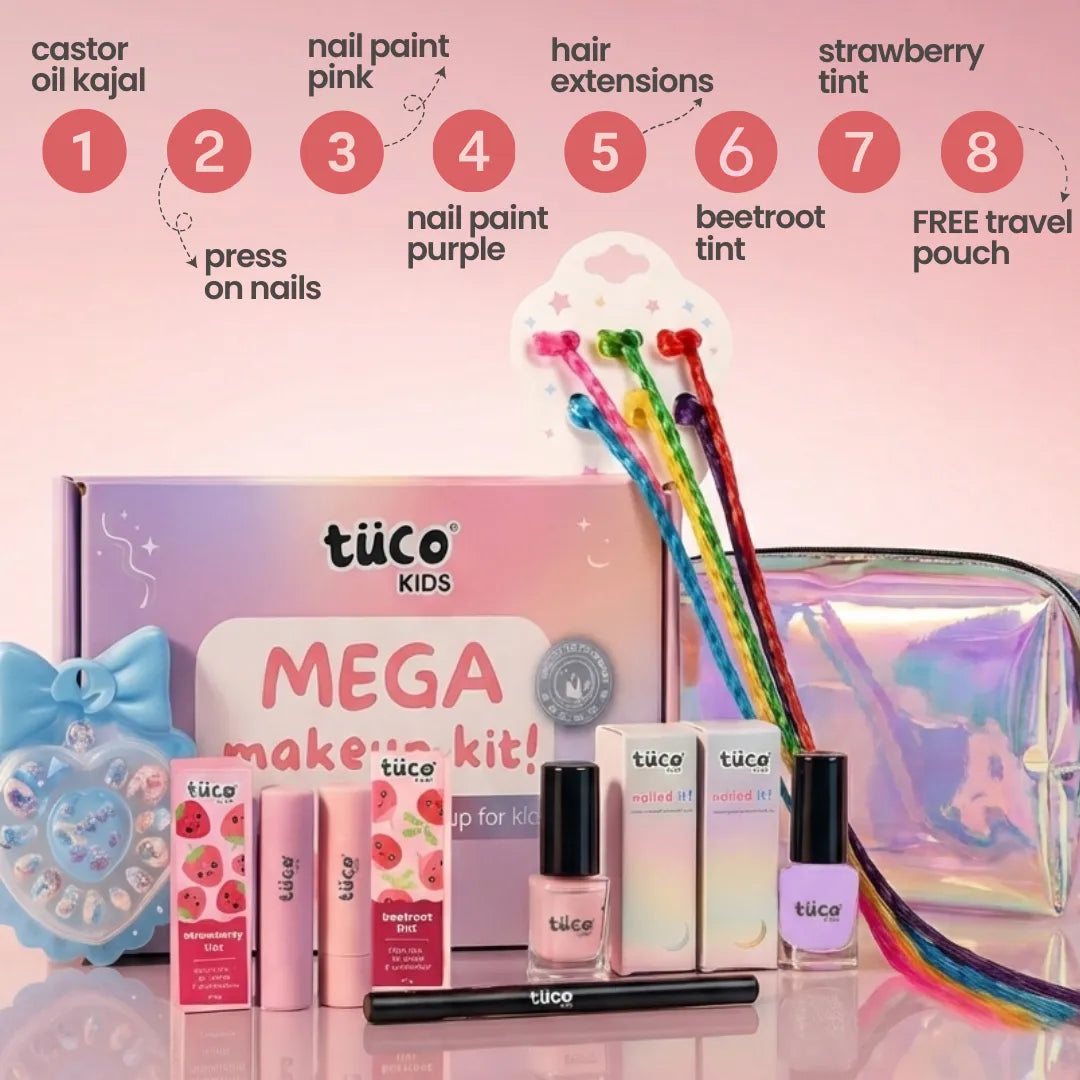 The Safe Makeup Regimen — key ingredients | Tuco Kids