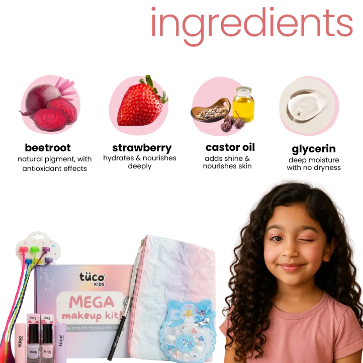 The Safe Makeup Regimen — safe for kids ingredients | Tuco Kids