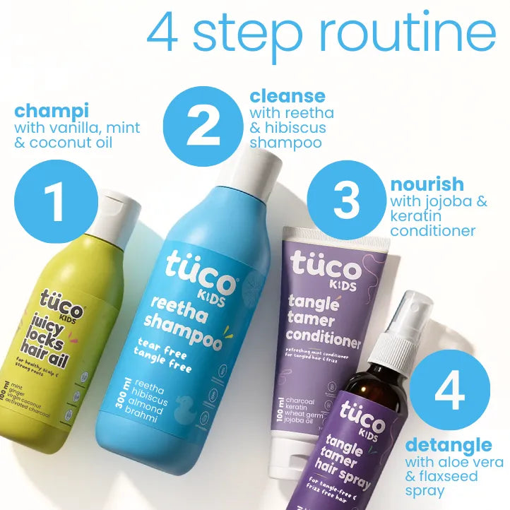 The Tangled Hair Regimen! — key ingredients | Tuco Kids