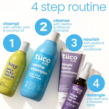 The Tangled Hair Regimen! — key ingredients | Tuco Kids