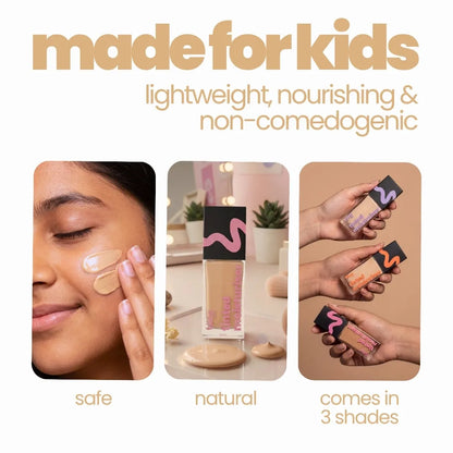 Tinted Moisturiser - Caramel Creme — made for kids, lightweight and non-comedogenic | Tuco Kids