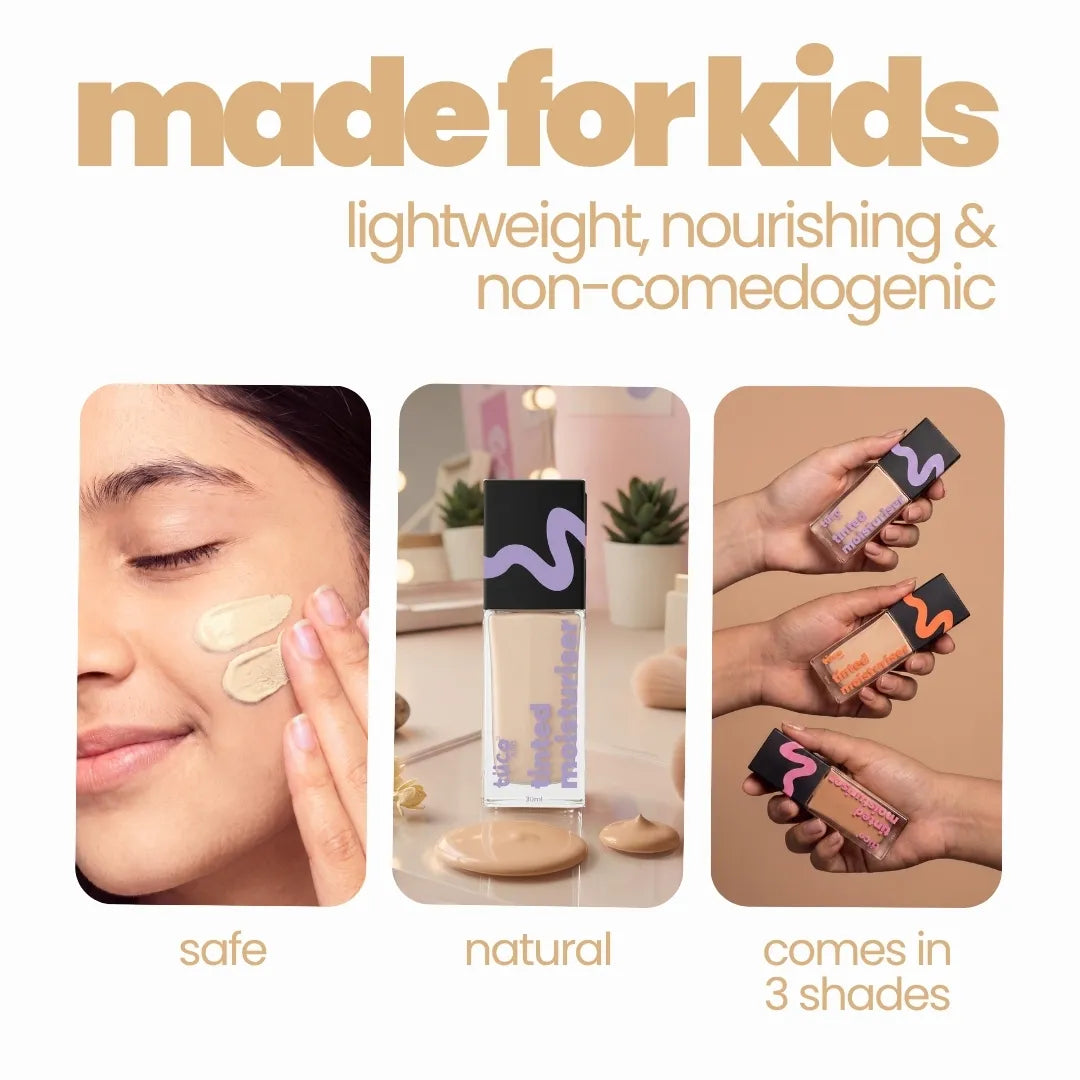 Tinted Moisturiser - Vanilla Kiss — made for kids, lightweight and non-comedogenic | Tuco Kids