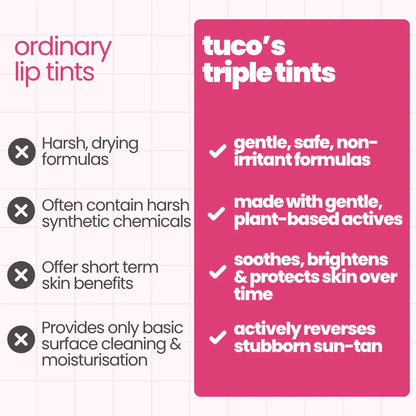 3 Triple Tints + Nothing Lip Balm