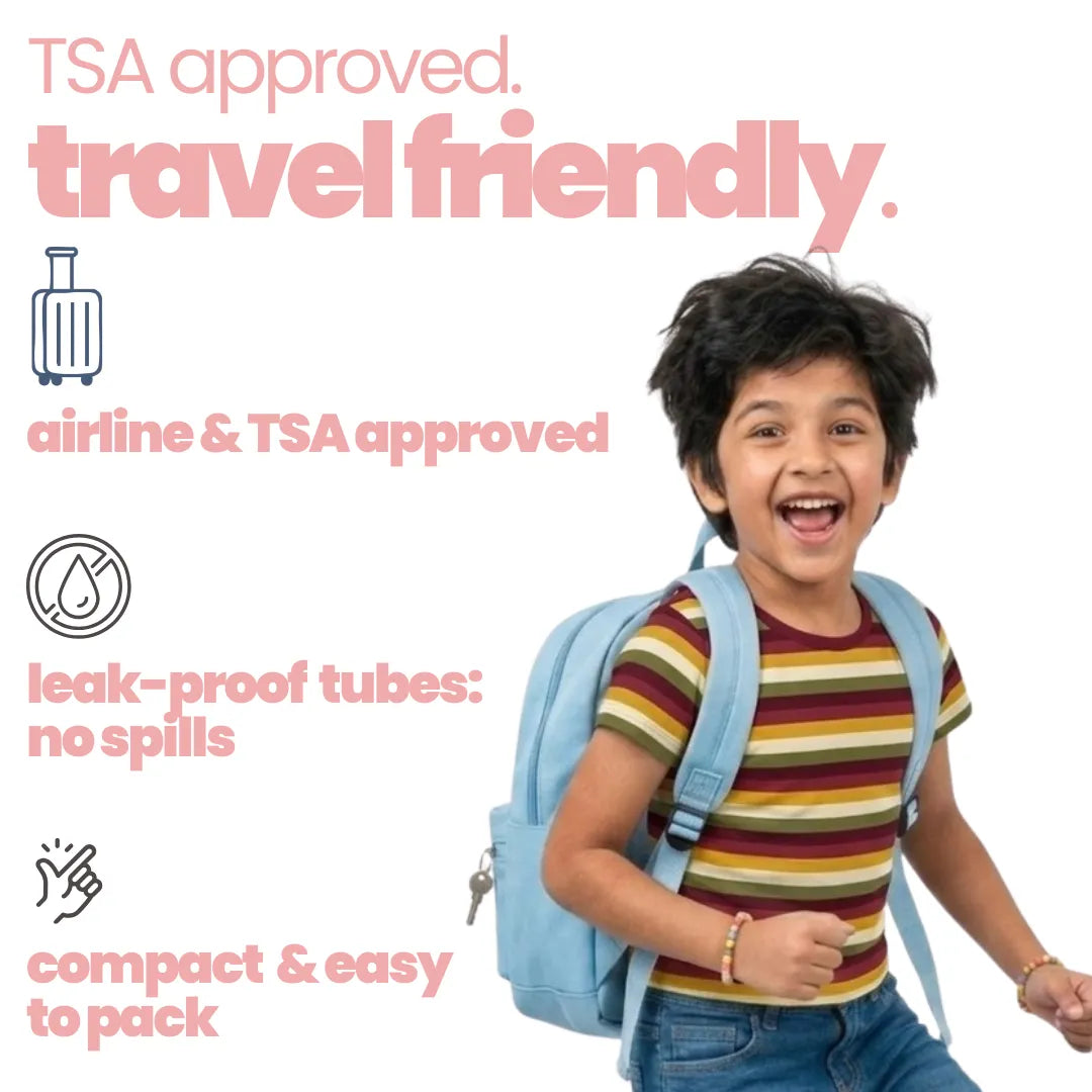 Travel Skincare Kit for kids