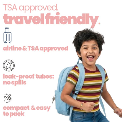 Travel Skincare Kit for kids