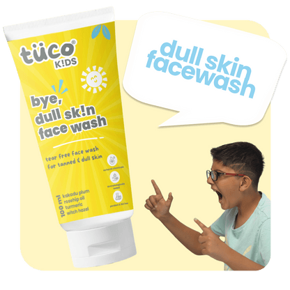 bye, dull skin face wash for kids - 100ml - Tuco Kids