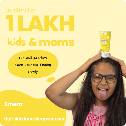 bye, dull skin face wash for kids - 100ml - Tuco Kids