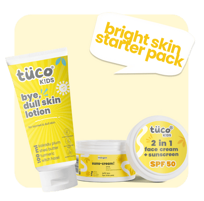 Bye, Dull Skin Kit Lotion + Sunscreen SPF50