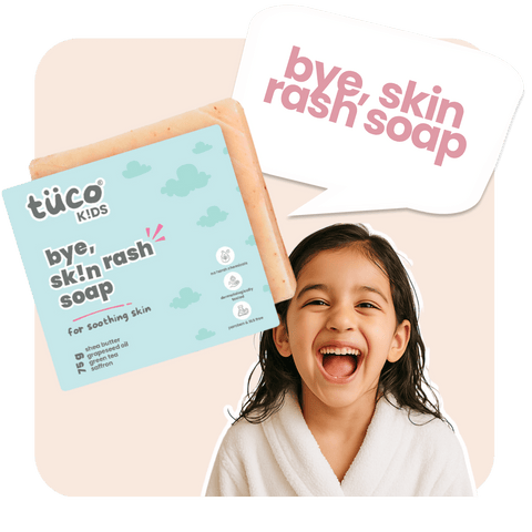 Bye, Skin Rash Natural Soap.