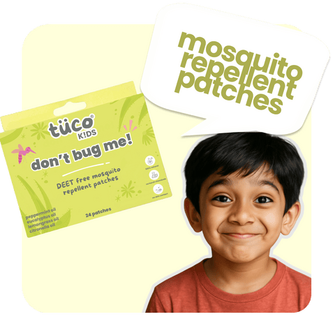 DEET Free Mosquito Repellent Patches for Kids