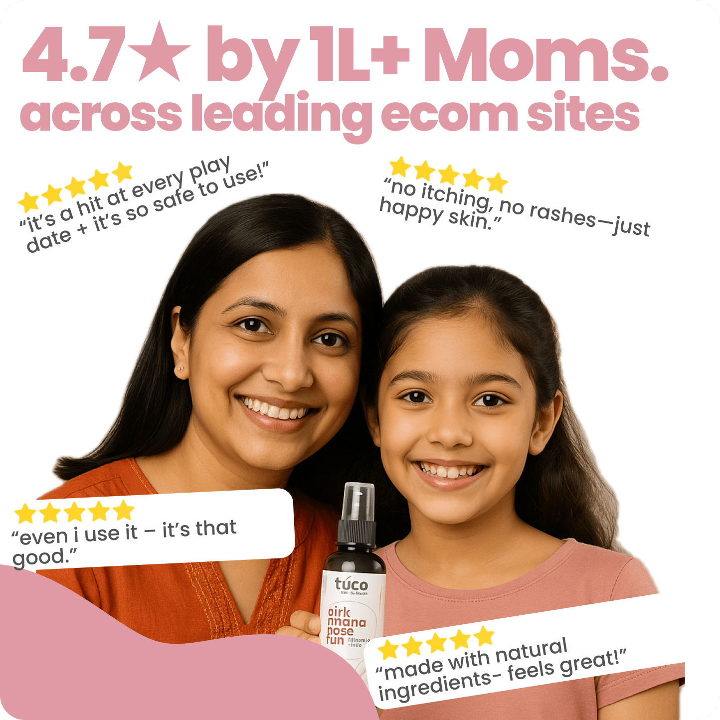 Everyday Essentials Natural Body Mist + Kajal for Kids - Tuco Kids