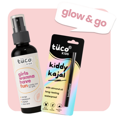 Everyday Essentials Natural Body Mist + Kajal for Kids
