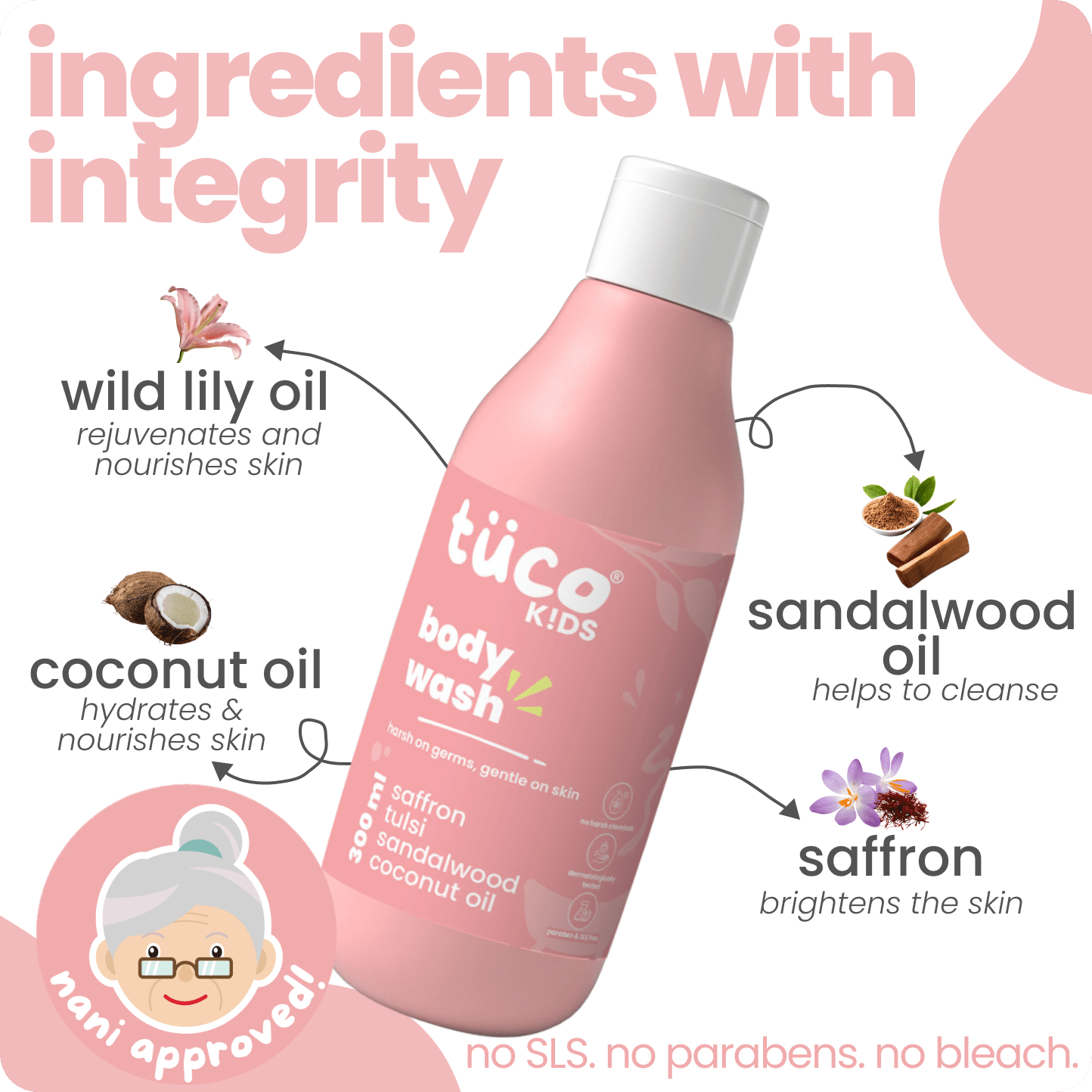 Gentle Shower Gel for kids - 300ml - Tuco Kids
