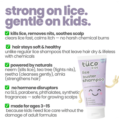 Lice Buster Shampoo 100 ml. - Tuco Kids
