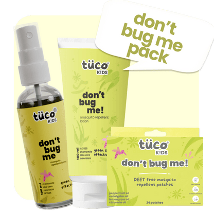 Mosquito Protection Pack (Lotion + Spray + Patches) - Tuco Kids