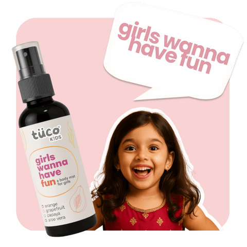 Natural Body Mist for Girls - 100ml